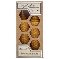 Simply Bee Short Beeswax Rolled Candle Gift Pack
